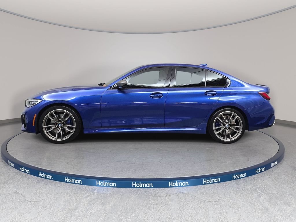 Used 2022 Portimao Blue Metallic BMW M340i image 9