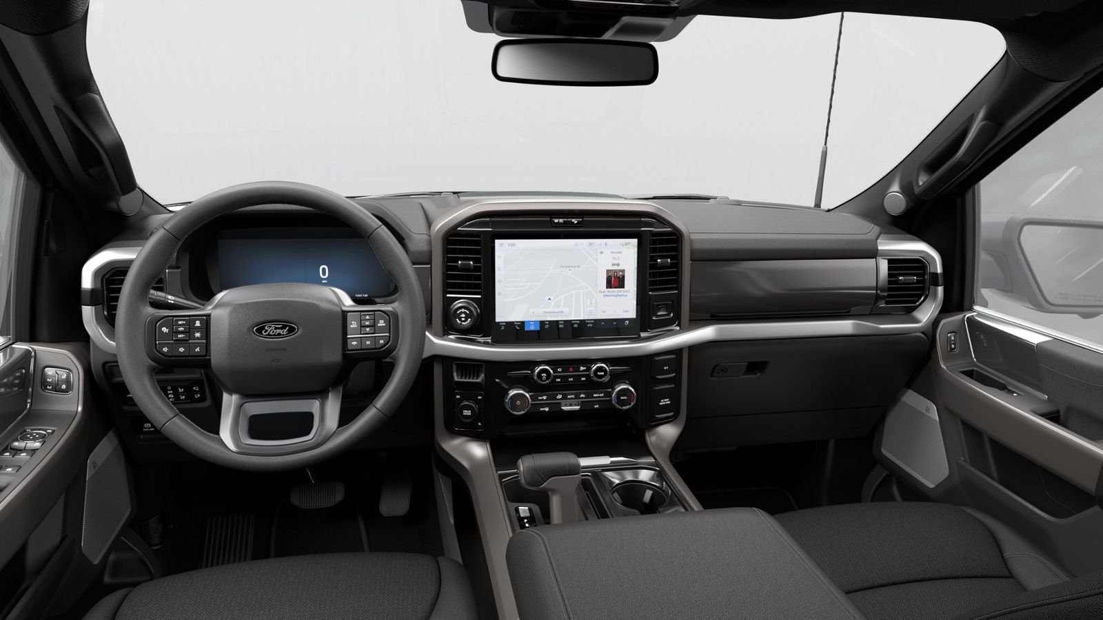 New 2026 Carbonized Gray Metallic Ford Lariat image 7