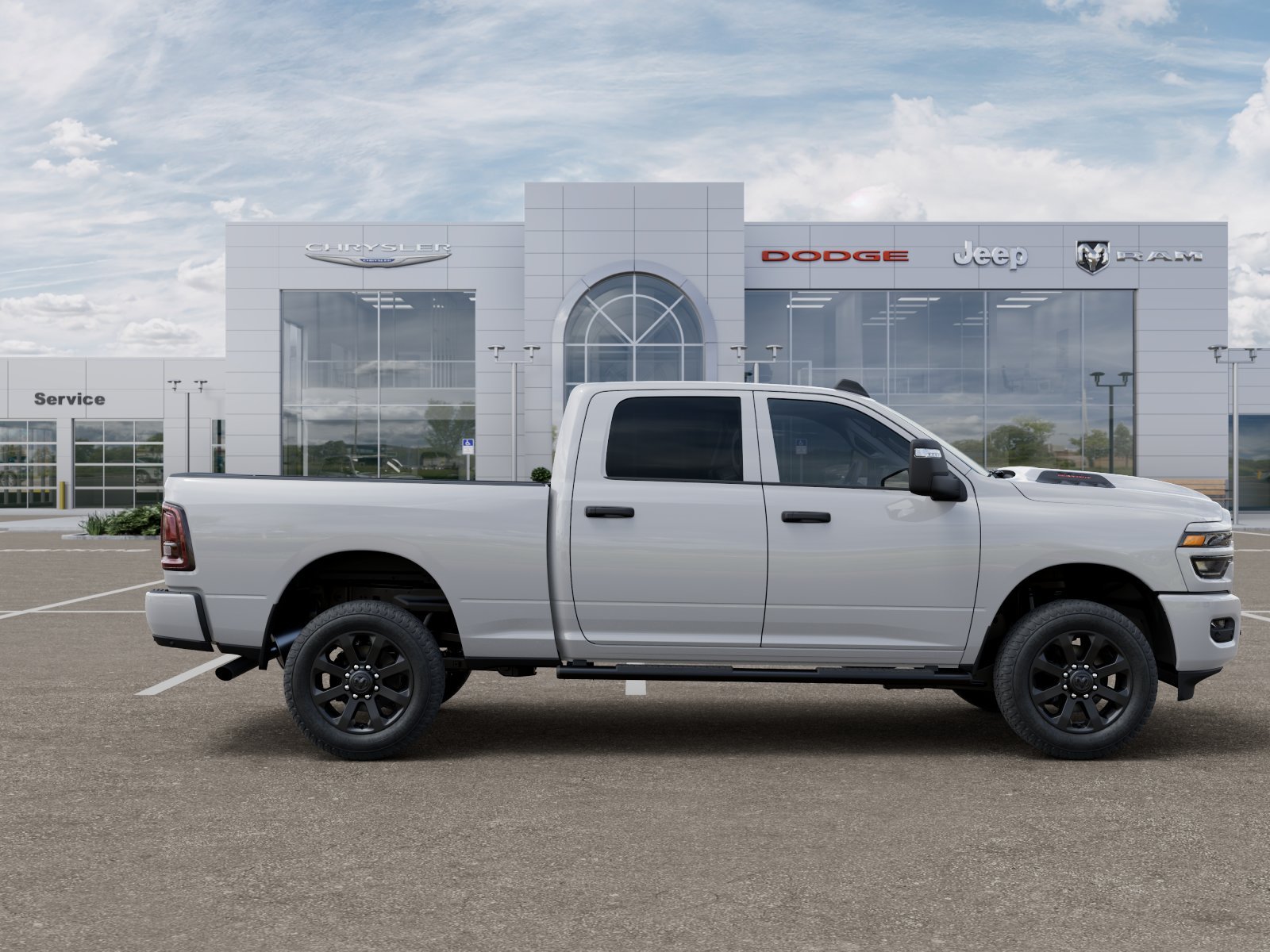 New 2026 Bright White Clear-Coat Exterior Paint RAM Tradesman image 21