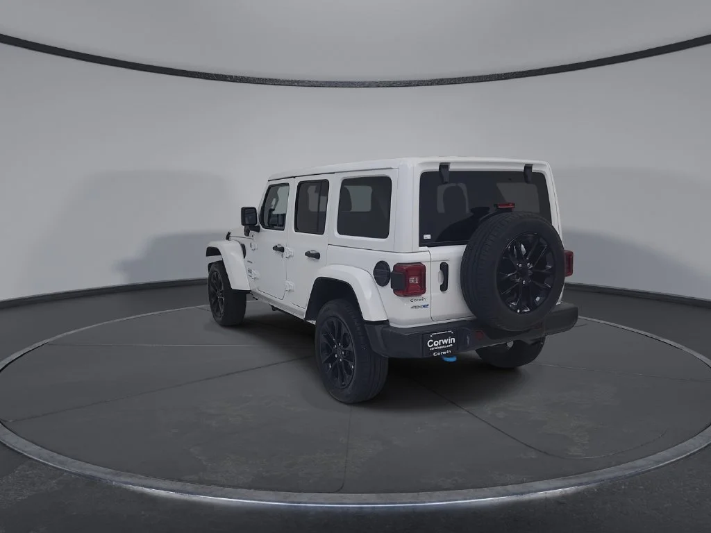 Certified Used 2024 White Jeep Sahara 4xe image 12