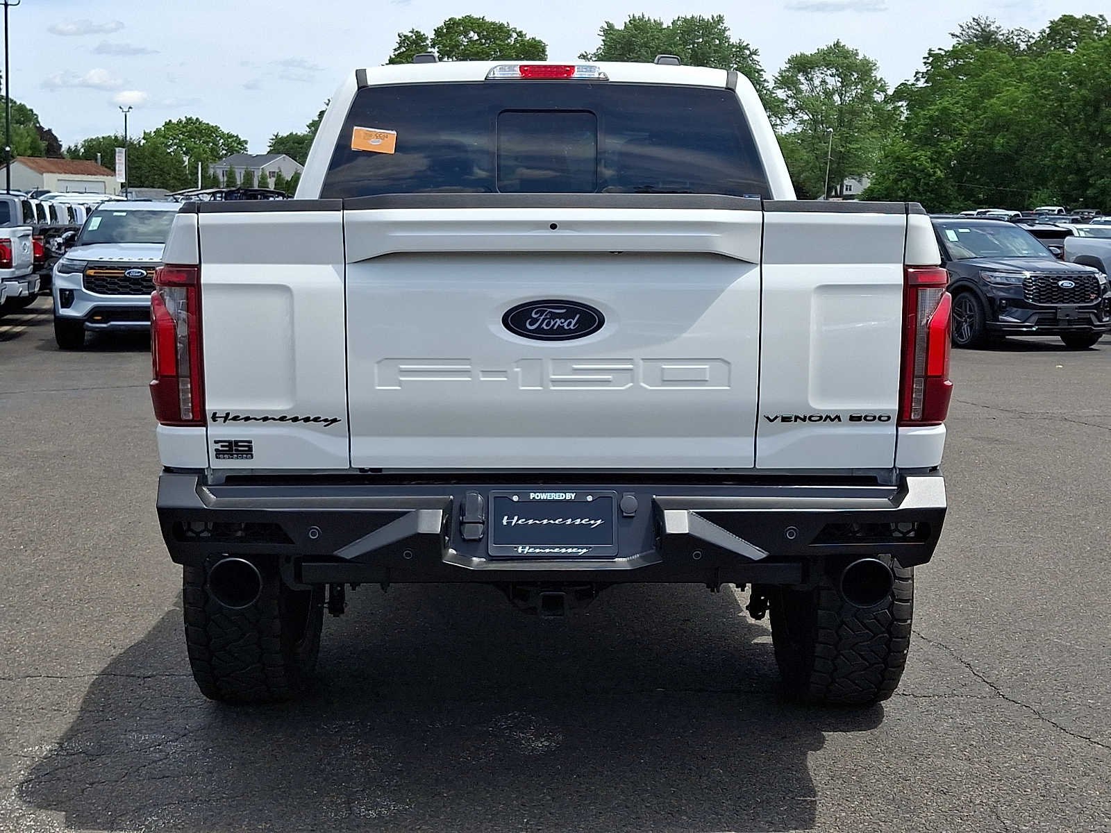 New 2026 Star White Metallic Tri-Coat Ford Lariat HENNESSEY VENOM 800 image 9