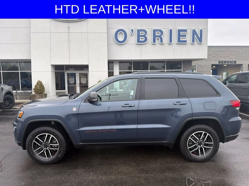 Used 2020 Slate Blue Pearlcoat Jeep Trailhawk image 2