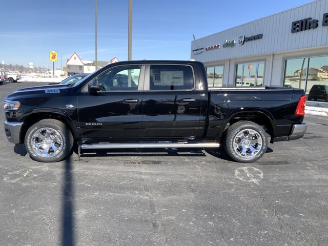 New 2026 Diamond Black Crystal Pearl-Coat Exterior Paint RAM Big Horn image 2