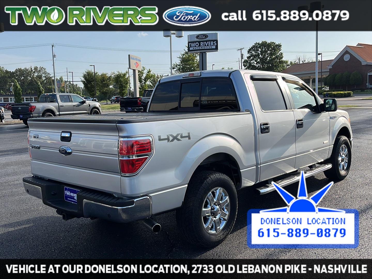 Used 2014 Ingot Silver Metallic Ford XLT image 14