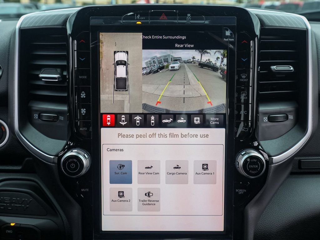 New 2026 Ceramic Gray Clear-Coat Exterior Paint RAM Big Horn Night Edition image 28