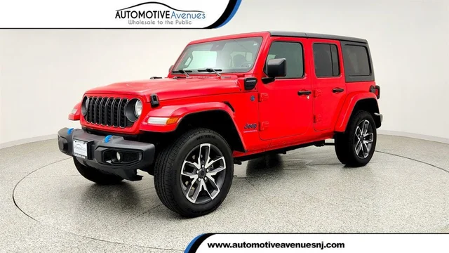 2024 Jeep Wrangler 4xe Sport S 4x4 w/ Convenience Group & Black 3-Piece Hard Top