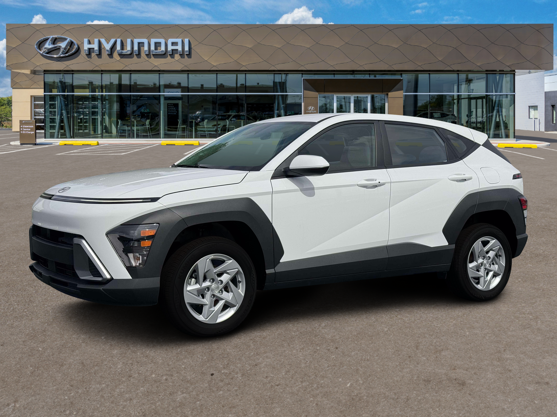 New 2027 Atlas White Hyundai SE AWD image 2