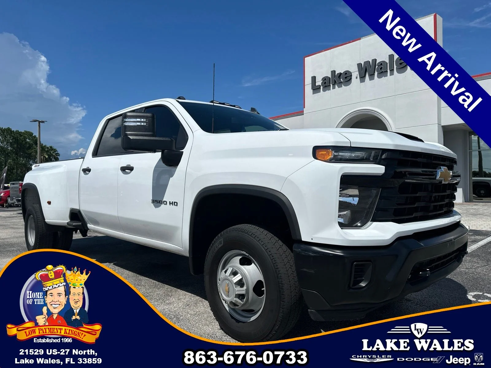 Used 2024 White Chevrolet Work Truck image 1