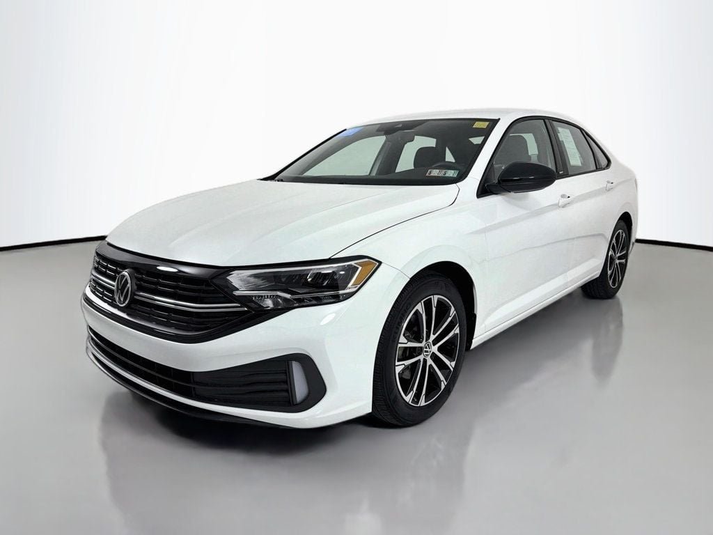 Used 2023 Pure White Volkswagen Sport Automatic image 3