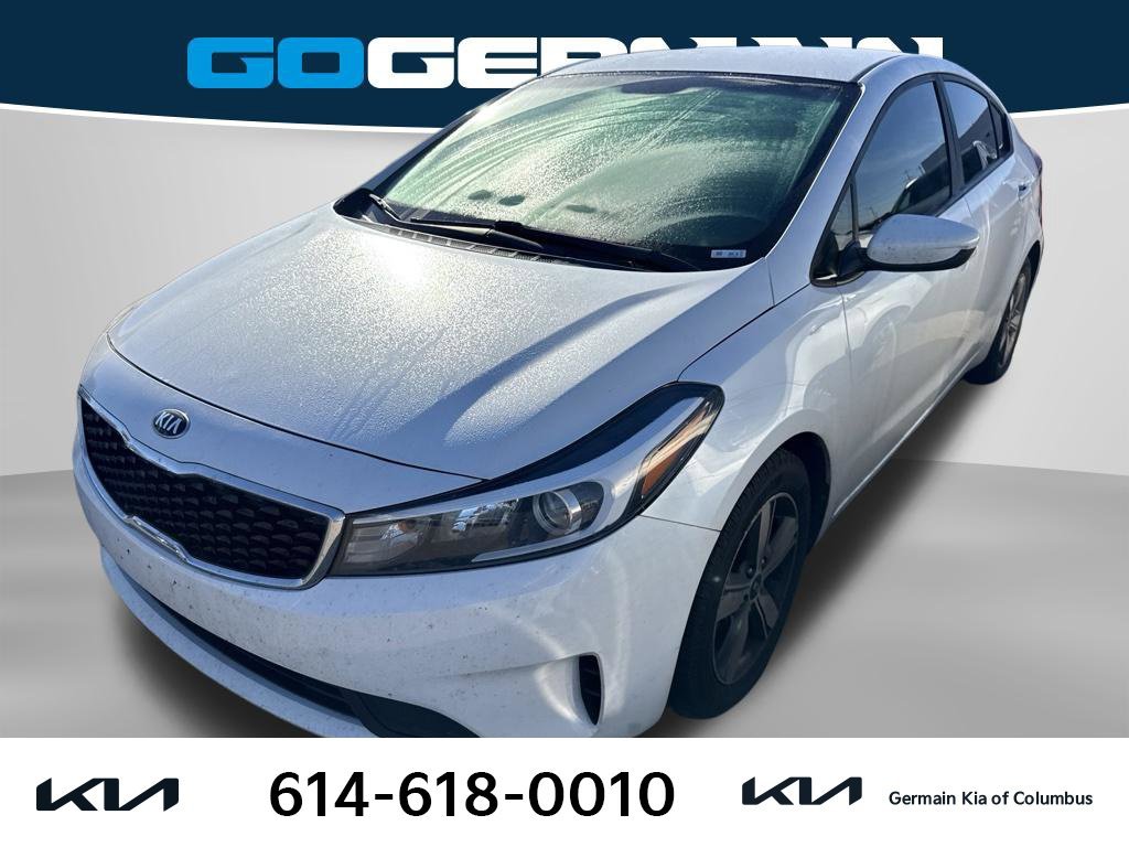 Used 2018 White Kia LX image 1