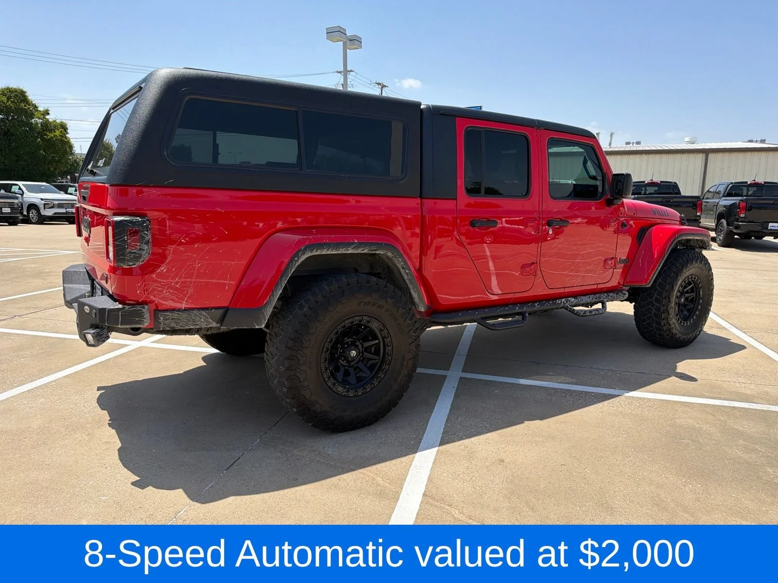 Used 2021 Red Jeep Willys image 4