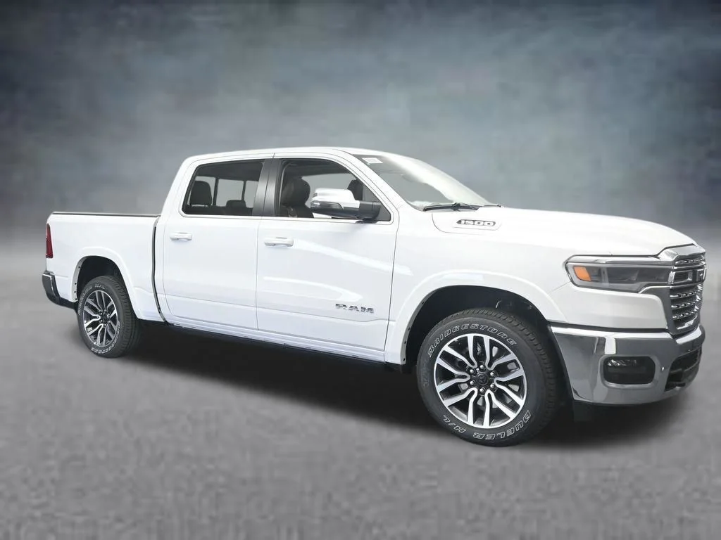 New 2026 Bright White Clearcoat RAM Limited image 9