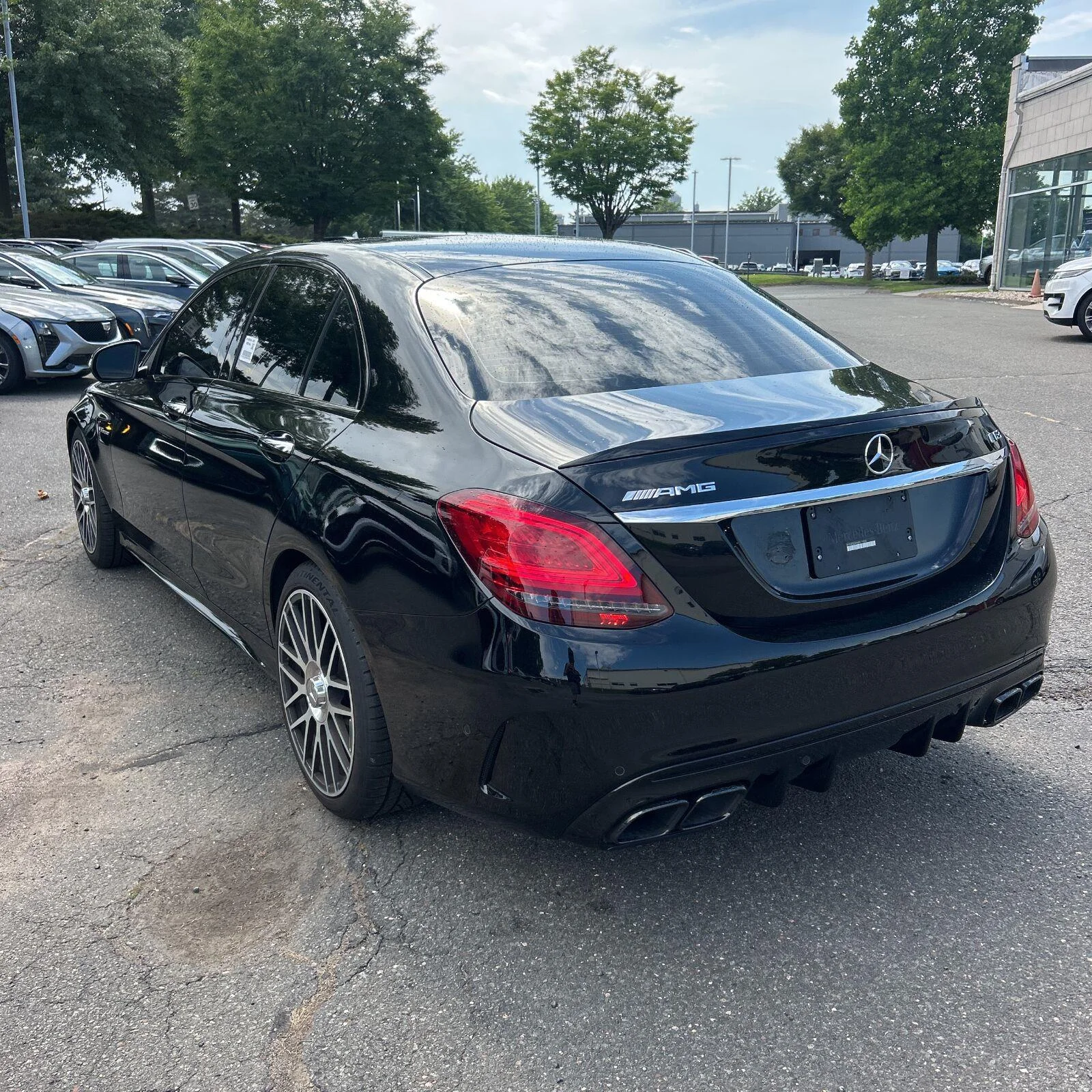 Certified Used 2021 Black Mercedes-Benz AMG® C 63 image 5