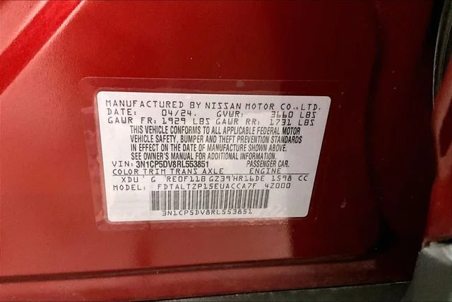 Used 2024 Scarlet Ember Tintcoat/Super Black Nissan SR image 37