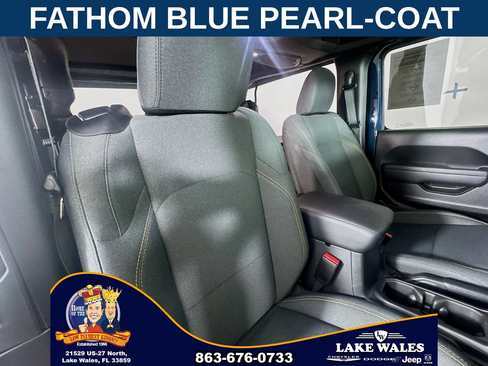 Used 2025 Blue Jeep Sport S image 25