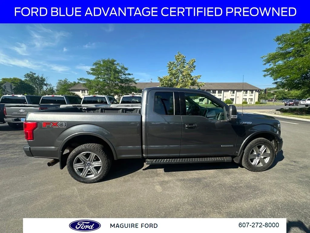 Certified Used 2018 Gray Ford Lariat image 4