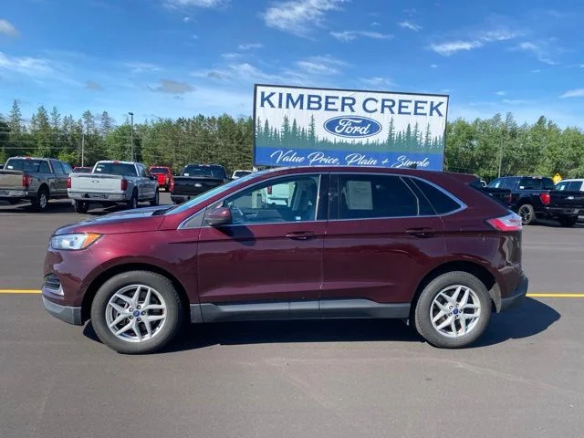 Used 2022 Ford Edge SEL with VIN 2FMPK4J9XNBA43372 for sale in Pine River, Minnesota