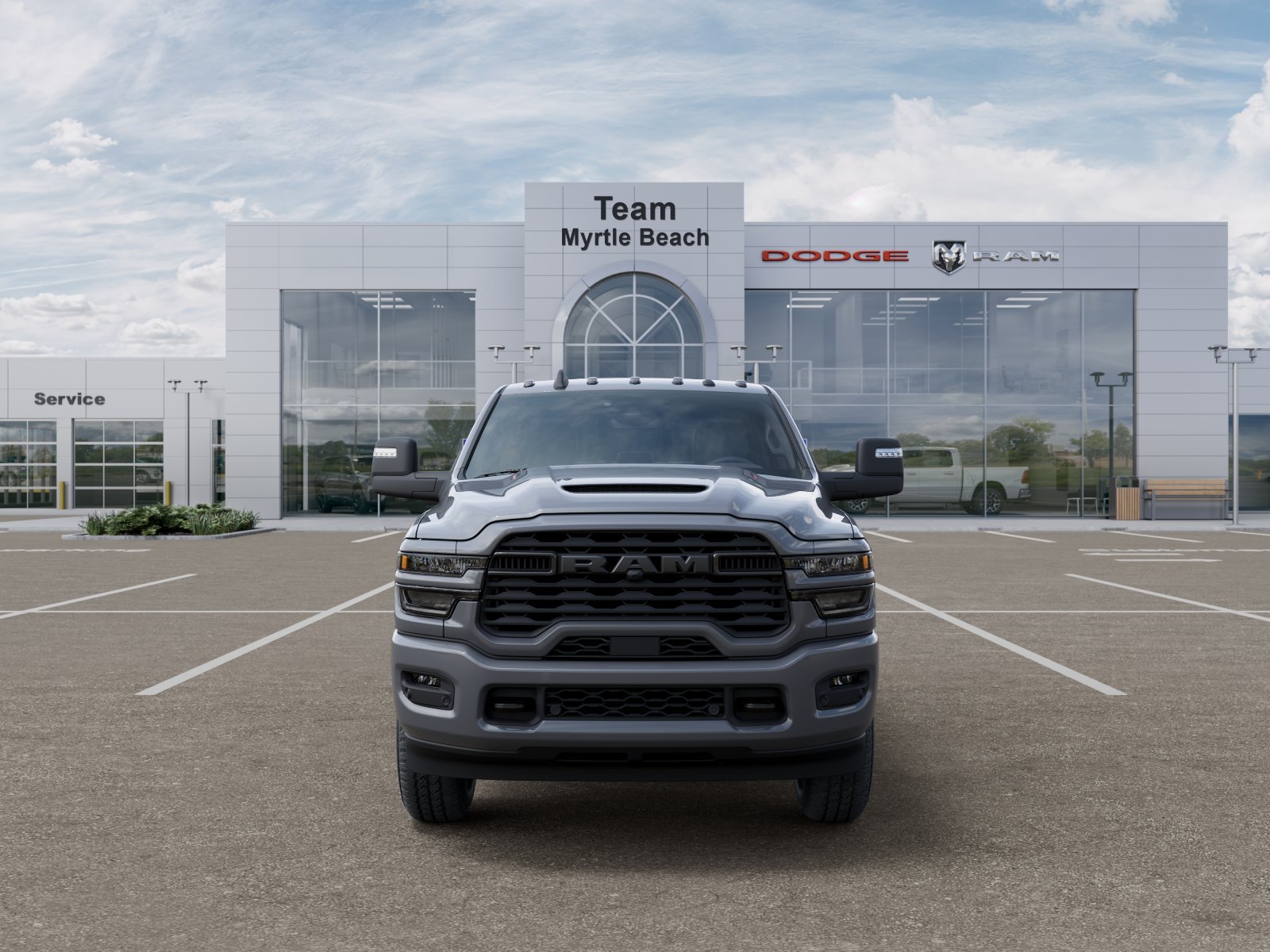 New 2026 Ceramic Gray Clear-Coat Exterior Paint RAM Tradesman image 32