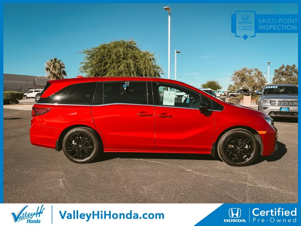 Certified Used 2025 Radiant Red Metallic II Honda SPORT-L image 9