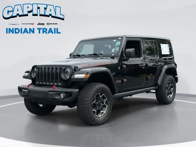 Used 2023 Black Jeep Rubicon image 1