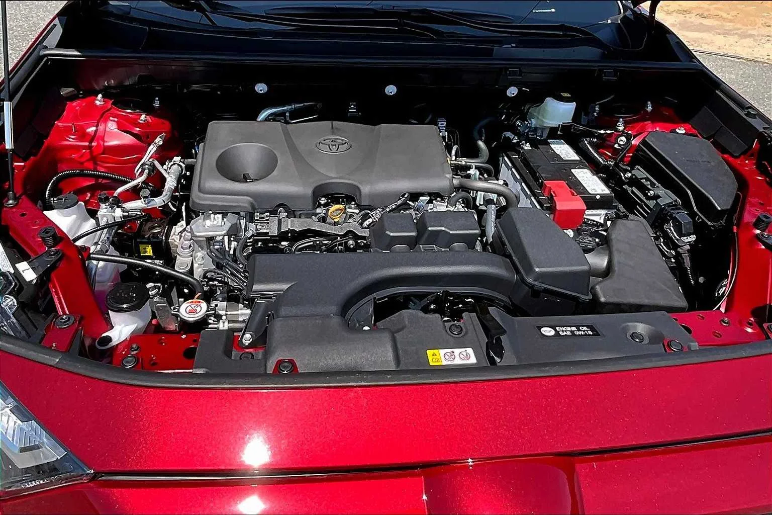 Certified Used 2025 Ruby Flare Pearl Toyota LE image 8