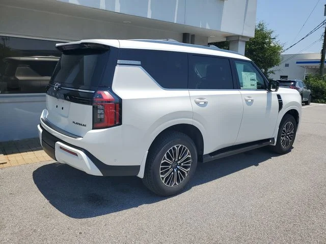 New 2026 Aspen White TriCoat Nissan Platinum image 3