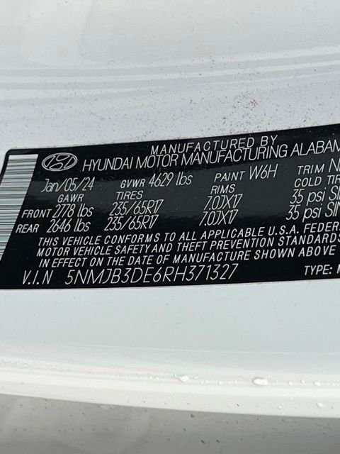 Used 2024 White Hyundai SEL image 36