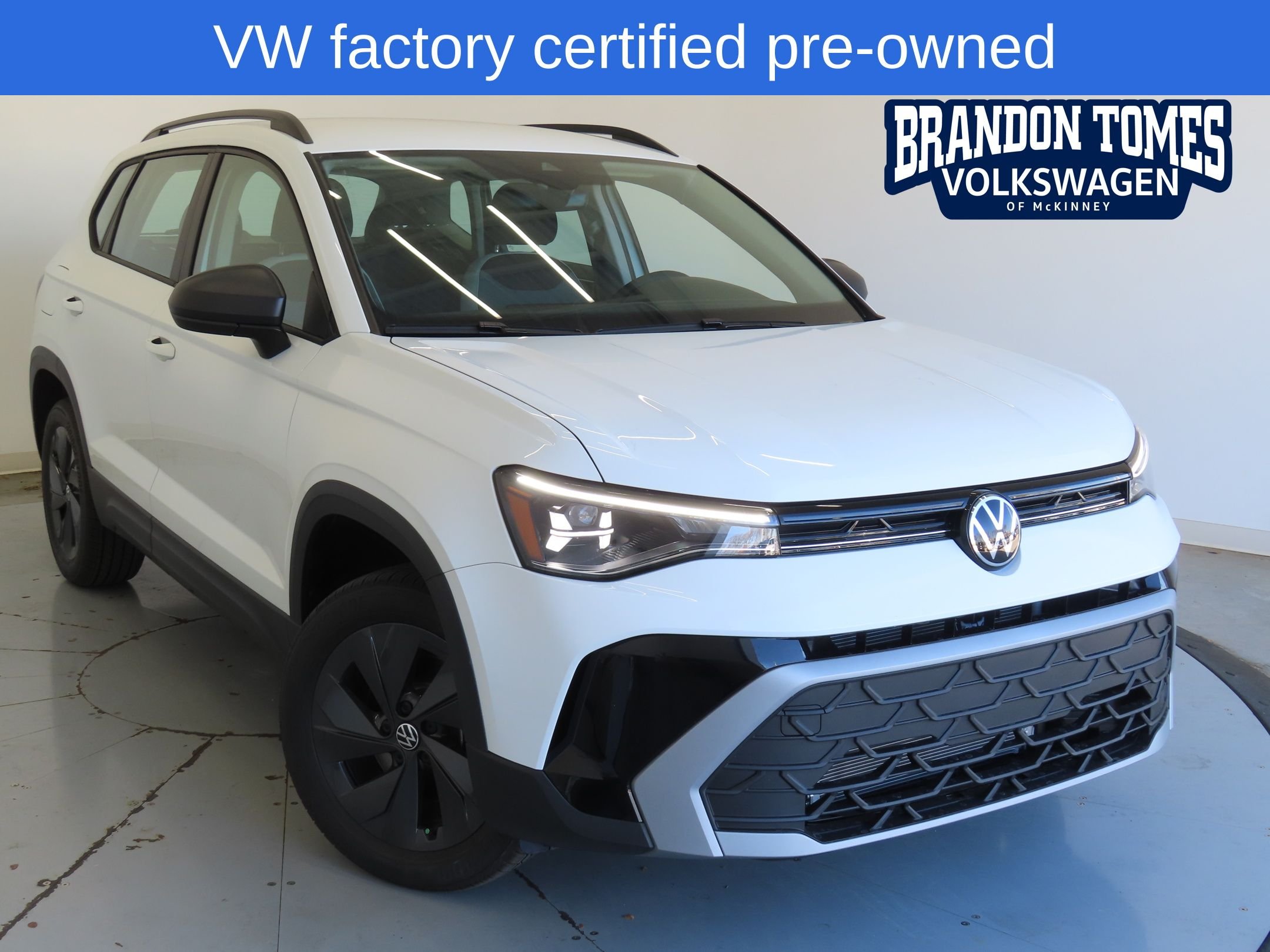 Certified Used 2026 White Volkswagen 1.5T S image 1
