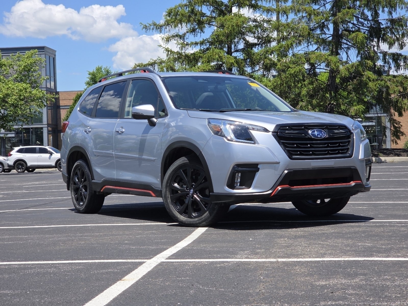 Used 2023 Ice Silver Metallic Subaru Sport image 2