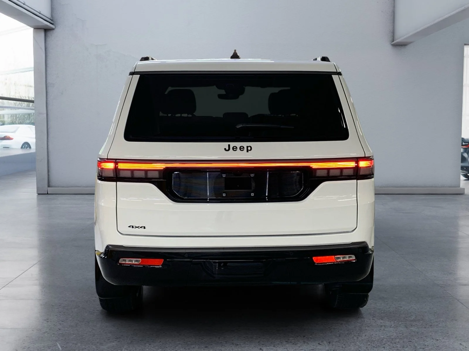 New 2026 Bright White Jeep Limited Reserve image 4