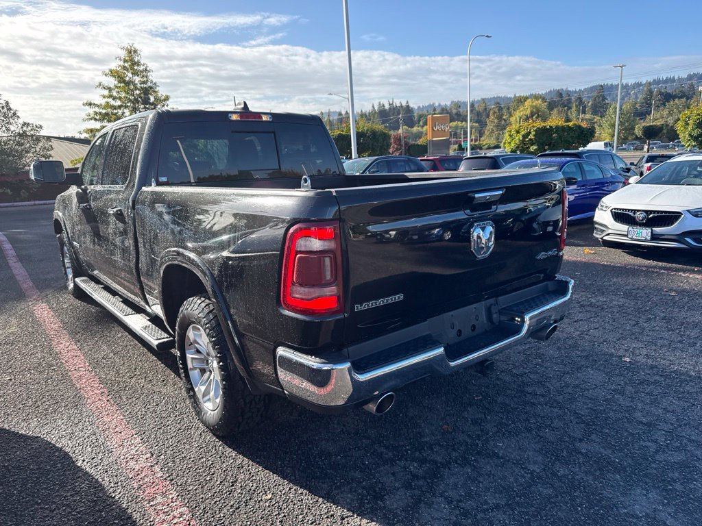Used 2022 Diamond Black Crystal Pearlcoat Ram Laramie image 6