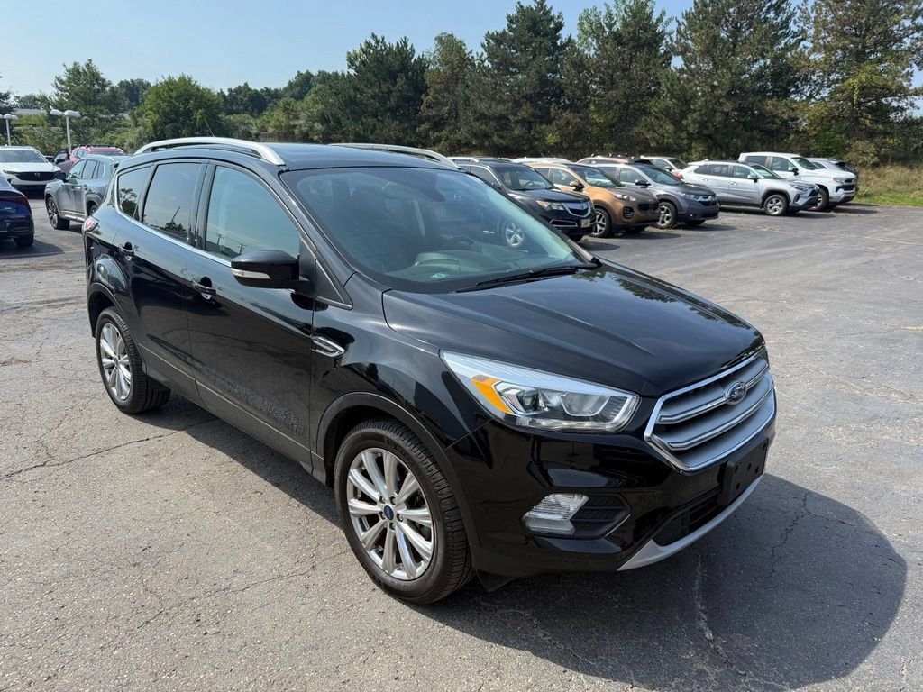 Used 2017 Shadow Black Ford Titanium image 4