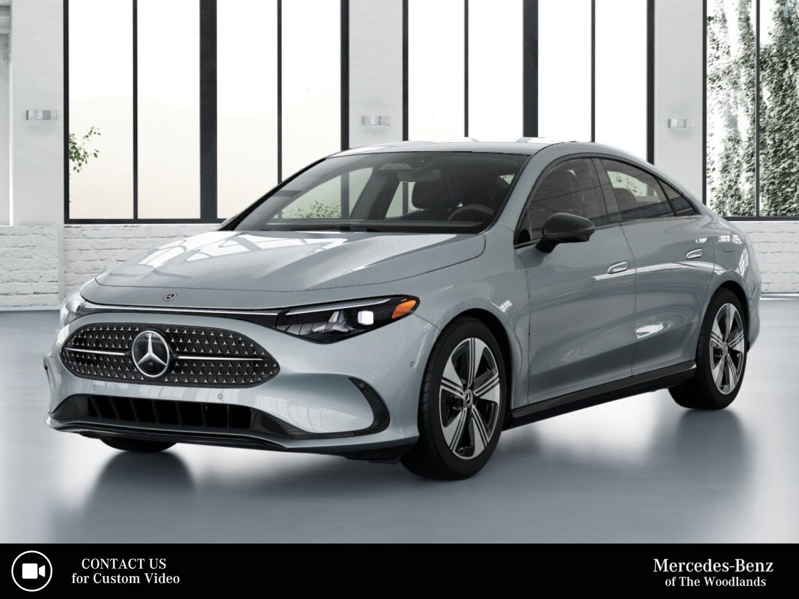 New 2027 Cirrus Silver Metallic Mercedes-Benz CLA 220 image 1