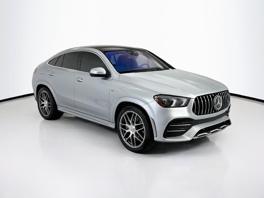 Certified Used 2022 Cirrus Silver Metallic Mercedes-Benz GLE 53 AMG® image 3