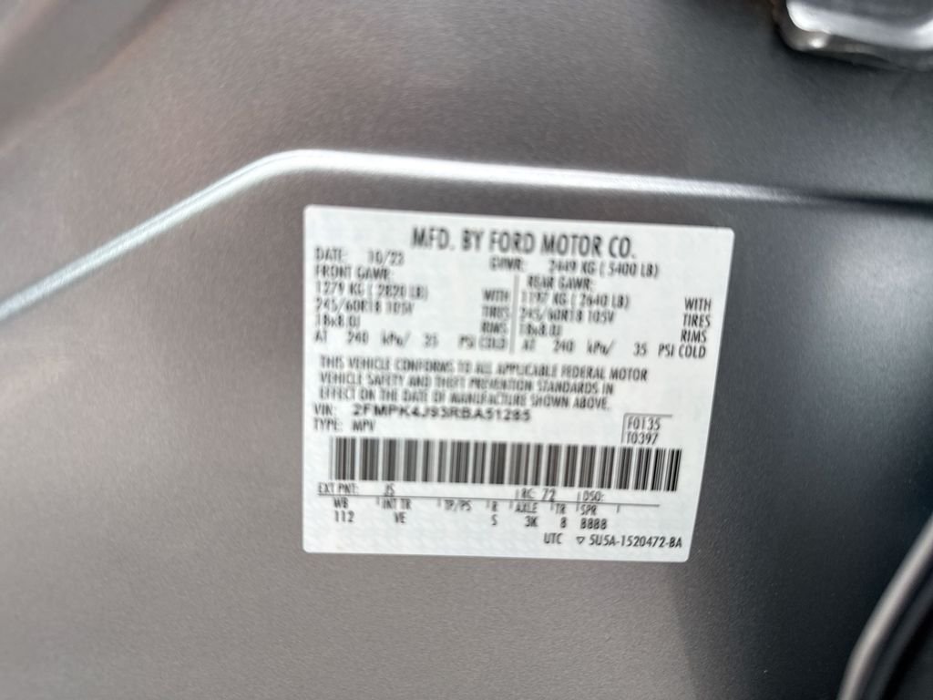 Used 2024 Silver Ford SEL image 66