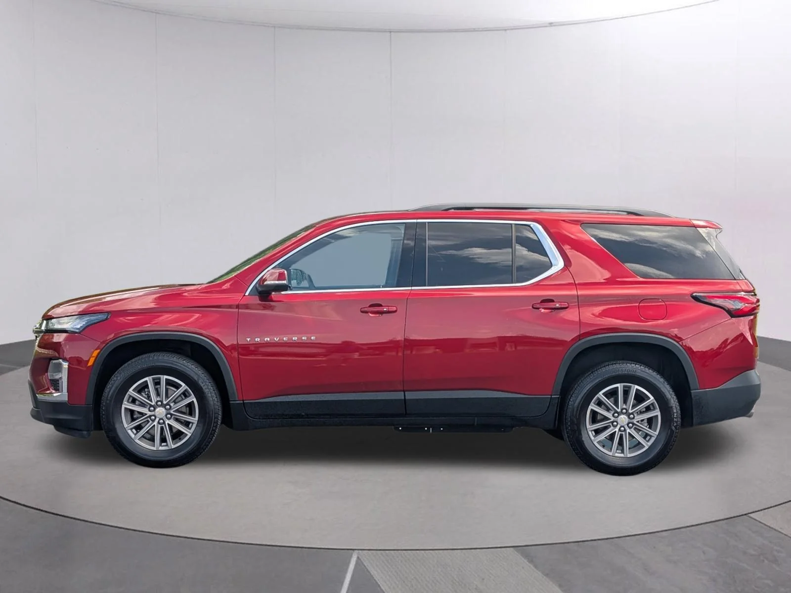 Used 2023 Radiant Red Tintcoat Chevrolet LT Cloth image 2
