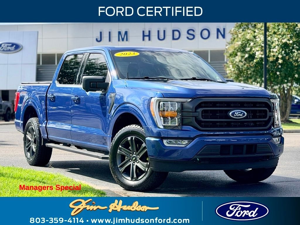 Used 2023 Blue Ford XLT image 1