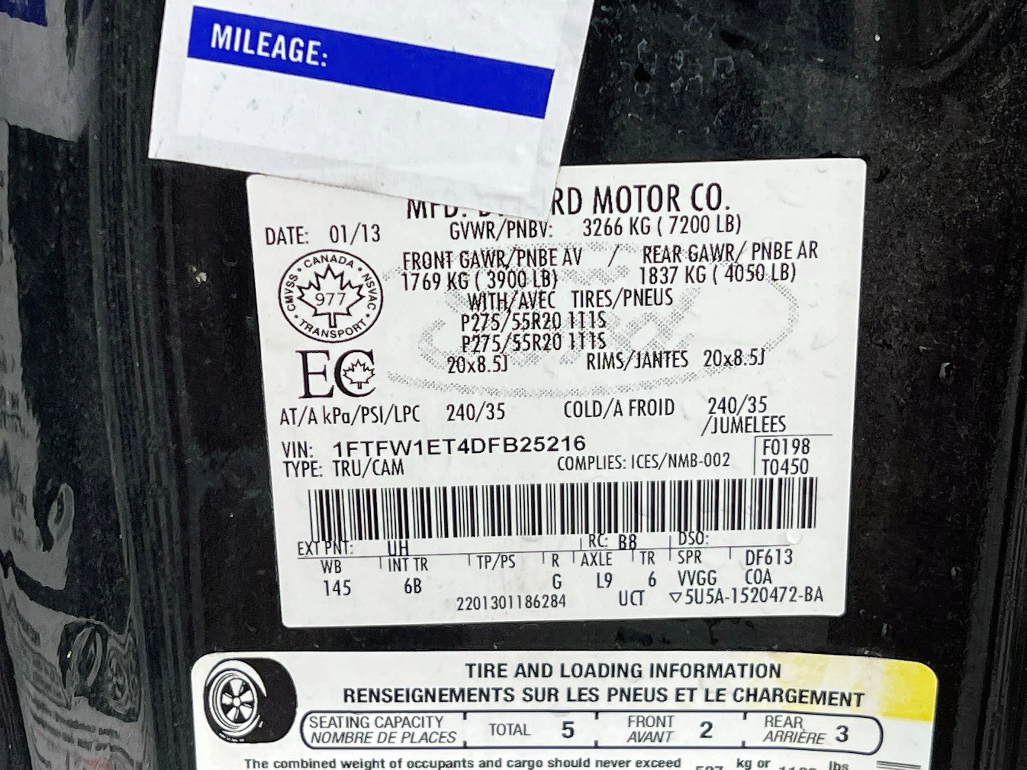 Used 2013 Black Ford FX4 image 11