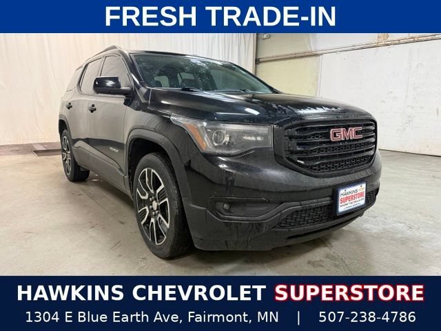 Used 2019 Ebony Twilight Metallic GMC SLT image 1