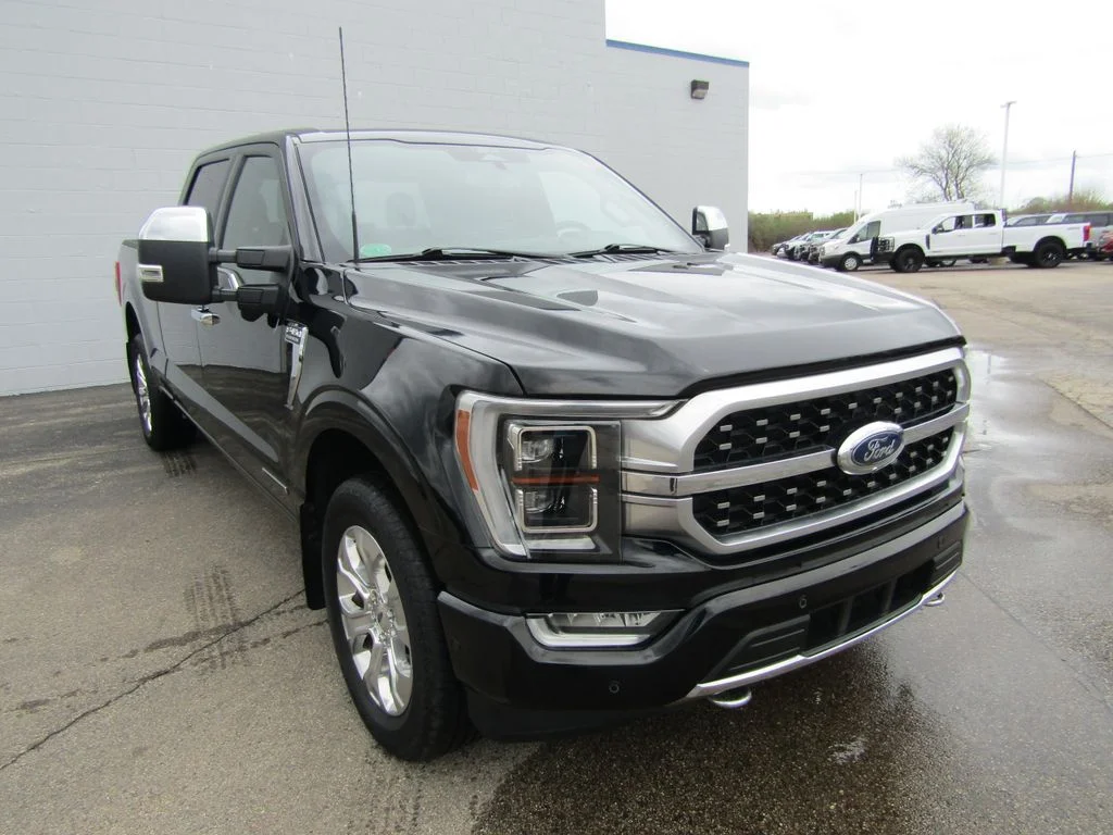 Used 2022 Agate Black Metallic Ford Platinum image 11