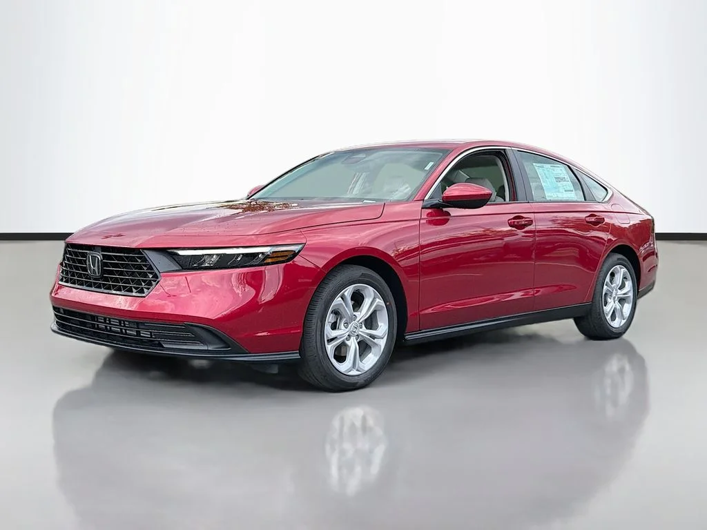 New 2026 Radiant Red Metallic Honda LX image 2