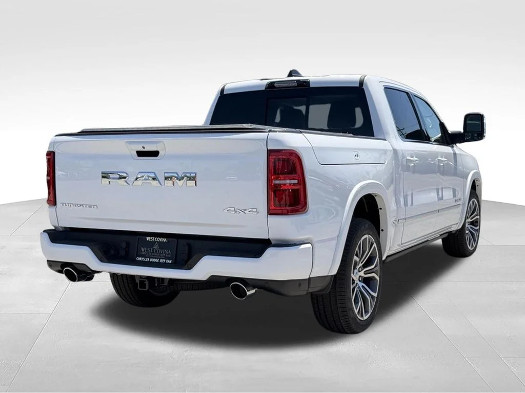 New 2026 Bright White Clear-Coat Exterior Paint RAM Tungsten image 8