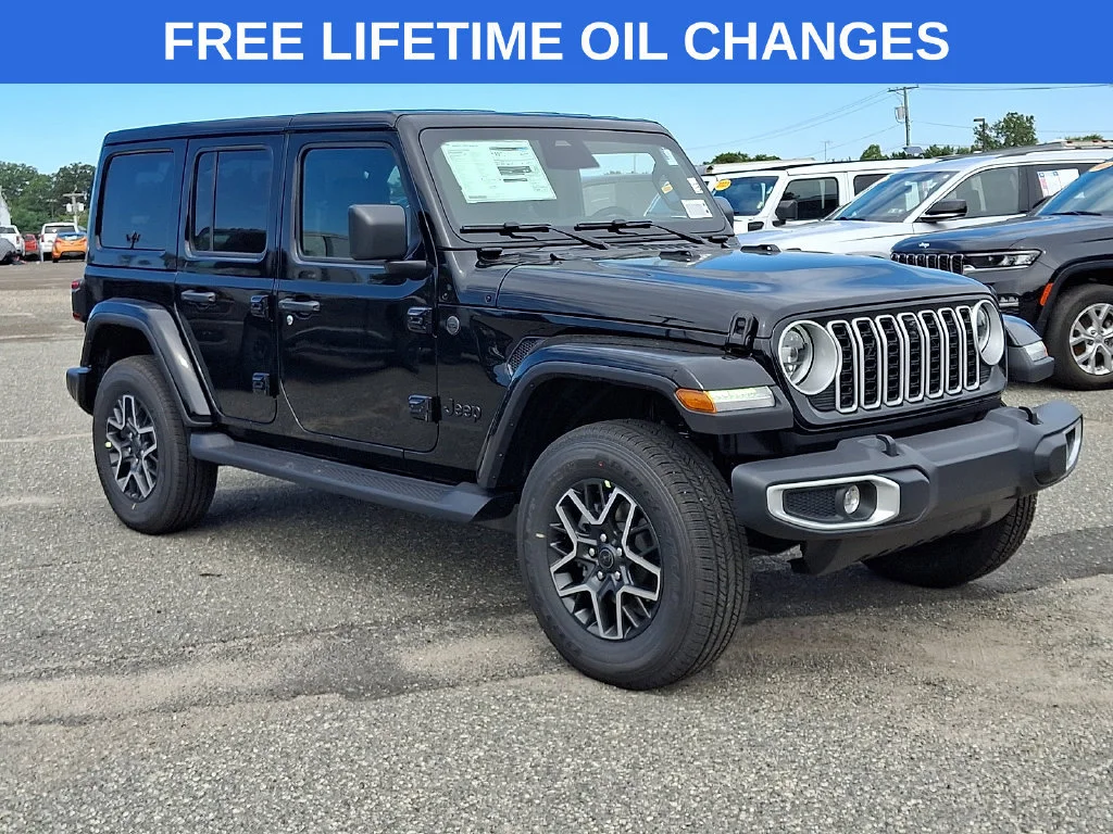 New 2027 Black Clearcoat Jeep Sahara image 1