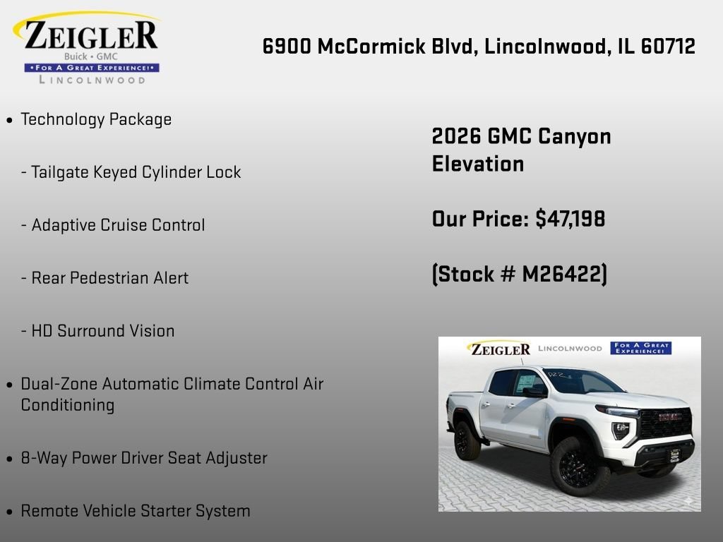 New 2026 Summit White GMC Elevation image 24