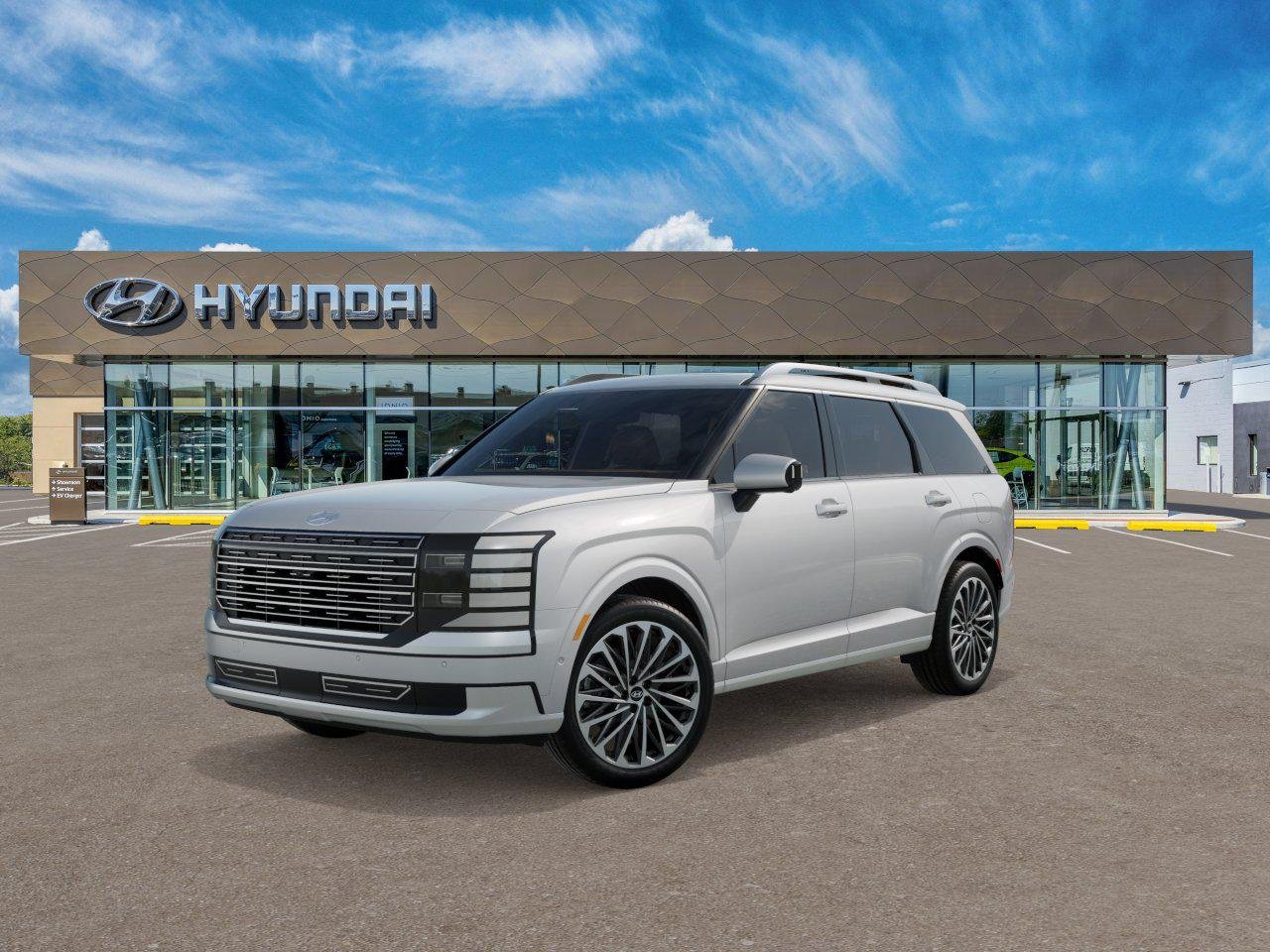 New 2027 Creamy White Pearl Hyundai Calligraphy image 1