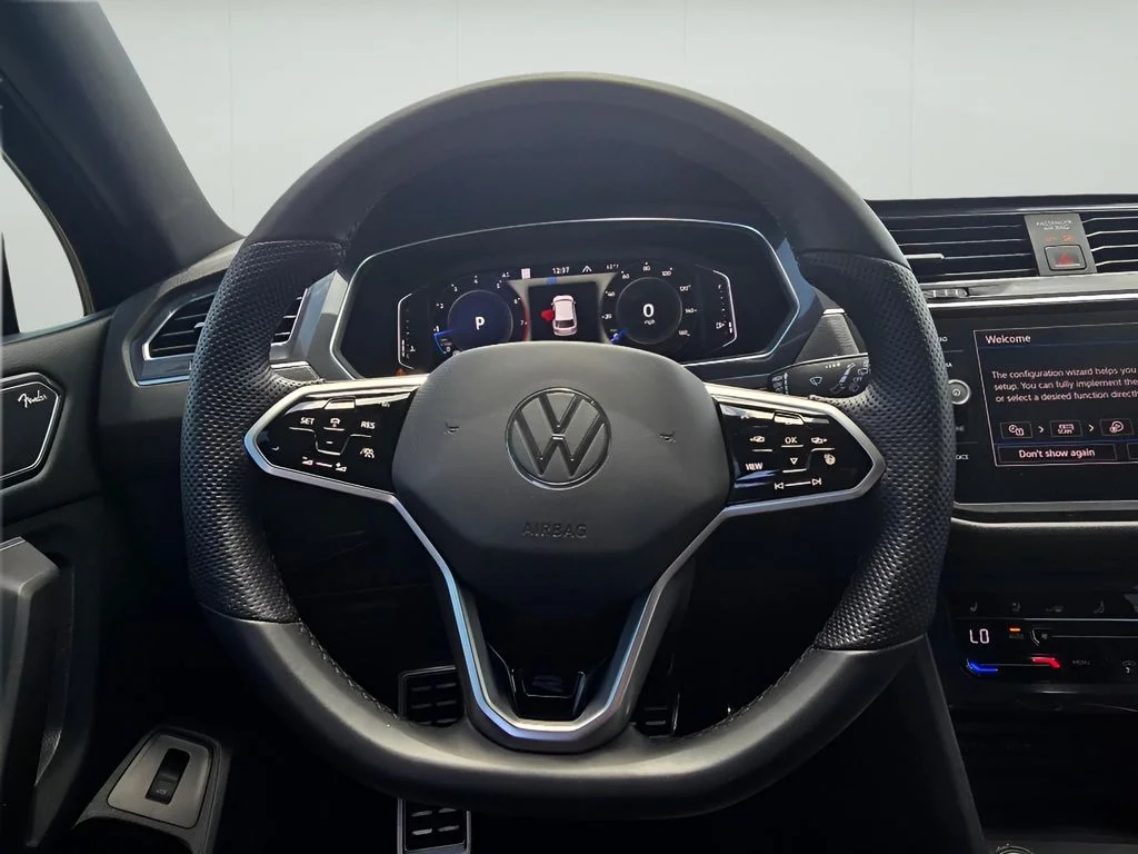 Used 2022 Atlantic Blue Metallic Volkswagen SEL R-Line image 10