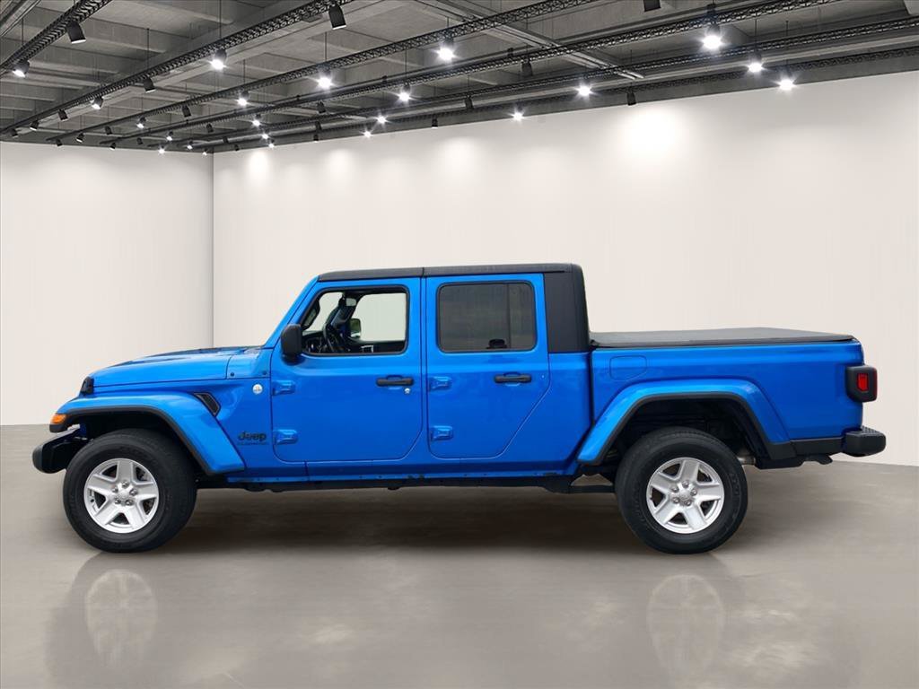 Used 2021 Hydro Blue Pearlcoat Jeep Sport S image 4