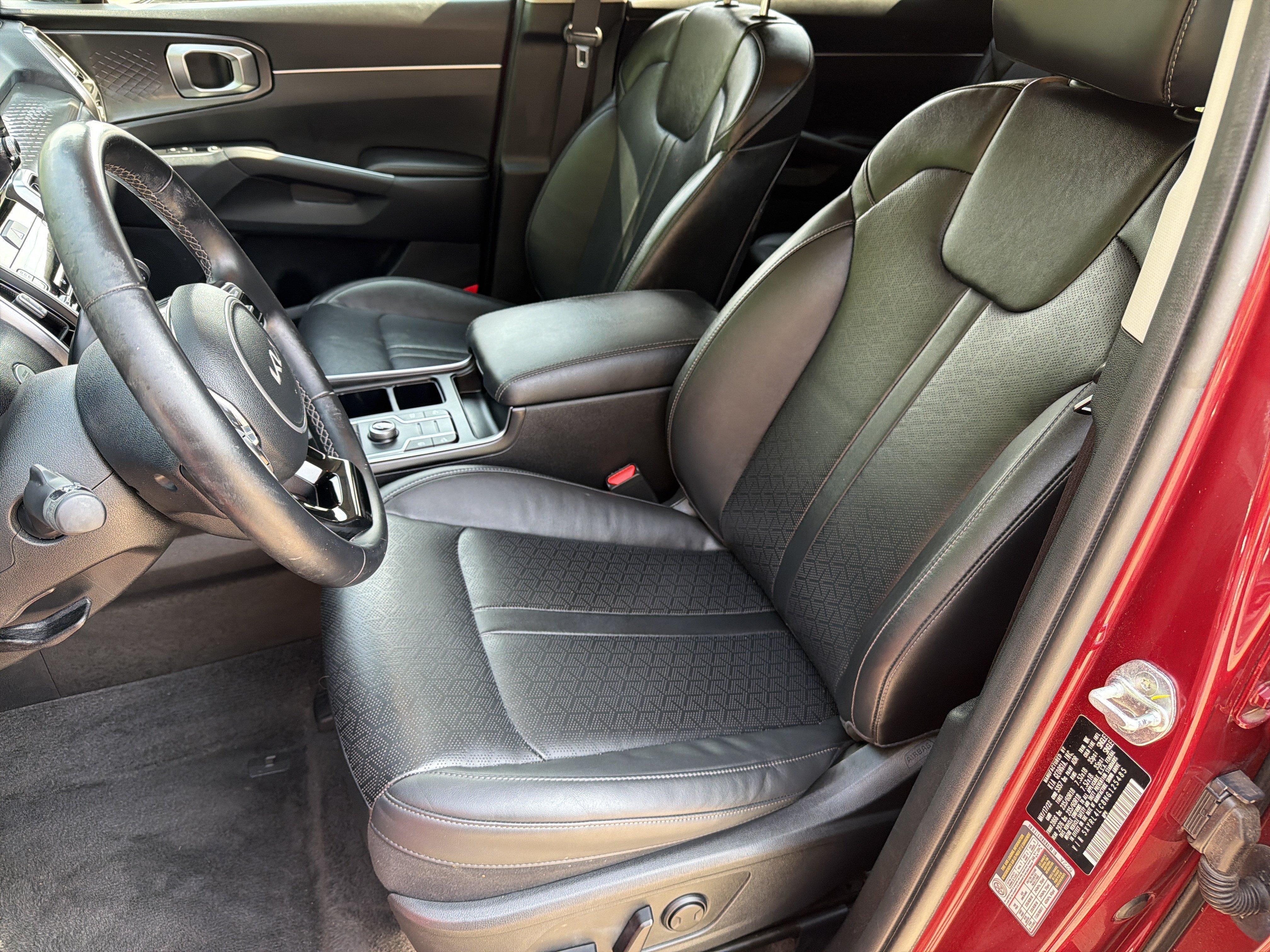 Used 2022 Passion Red Tintcoat Kia S image 17