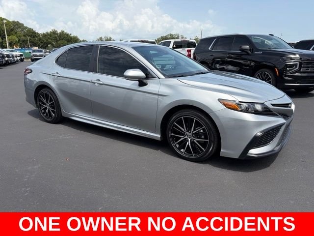 Used 2024 Silver Toyota SE image 1