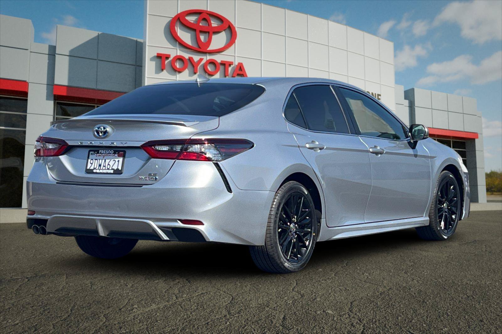 Certified Used 2023 Celestial Silver Metallic Toyota Hybrid SE image 3